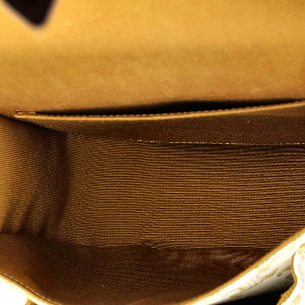 Celine Folco Bag Triomphe Coated Canvas #241829C16B - Picture 5 of 6